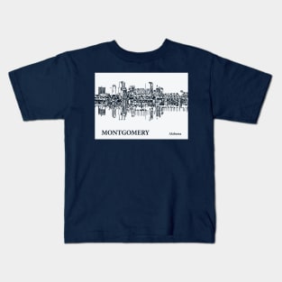 Montgomery - Alabama Kids T-Shirt